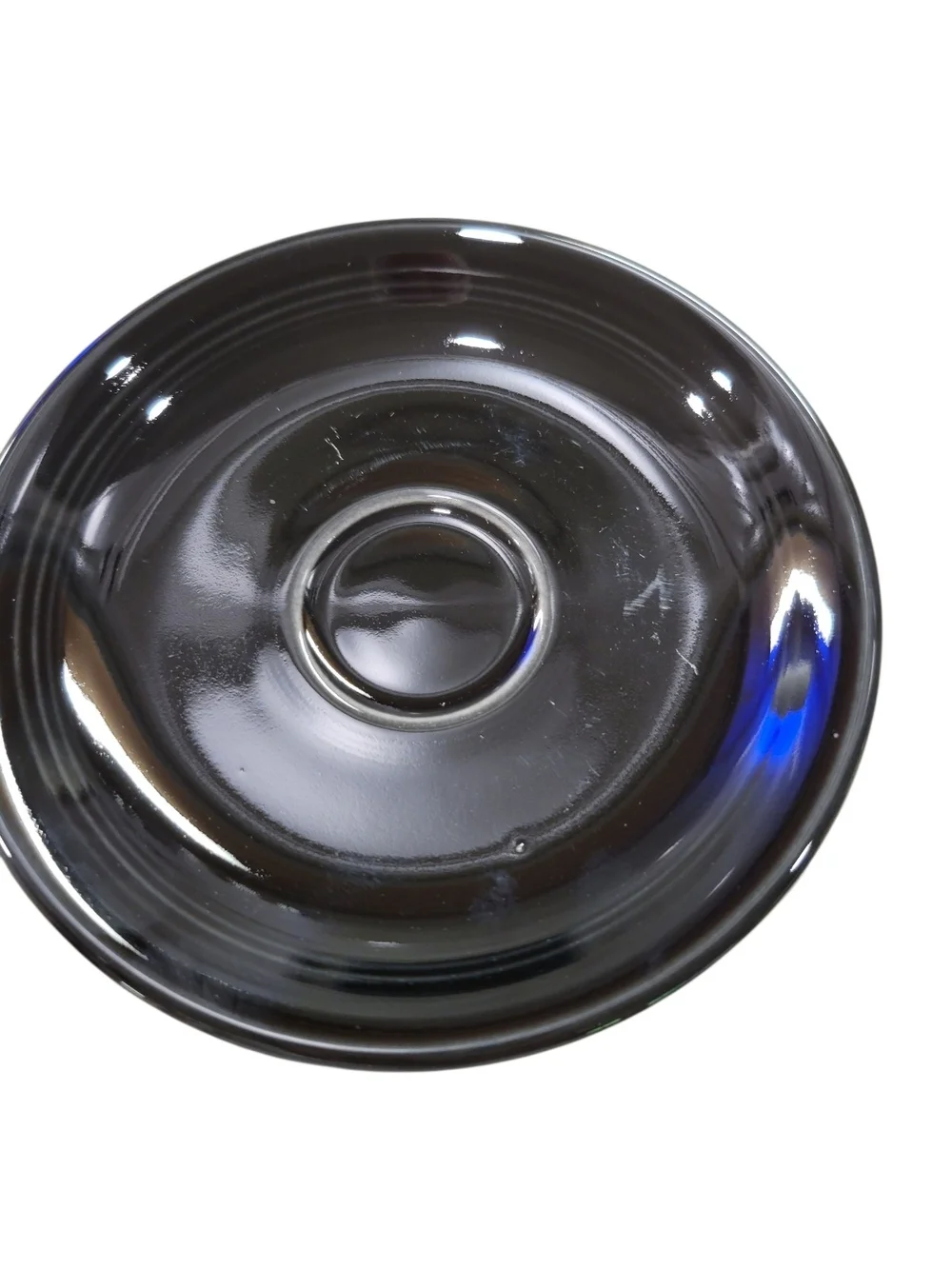 🖤 Fiesta® Black Stick Handle Demitasse Cup & Saucer 🖤